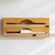 Wooden Double Wrap Dispenser